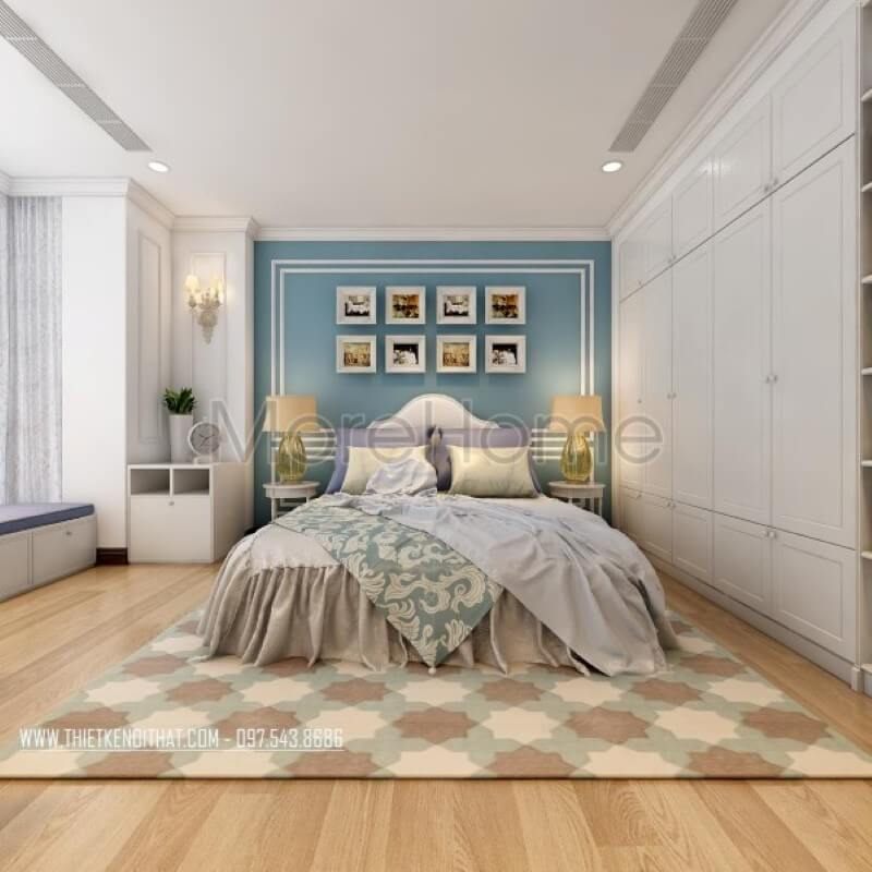 Trang trí phòng ngủ con với mẫu giường ngủ tân cổ điển đẹp và mới lạ