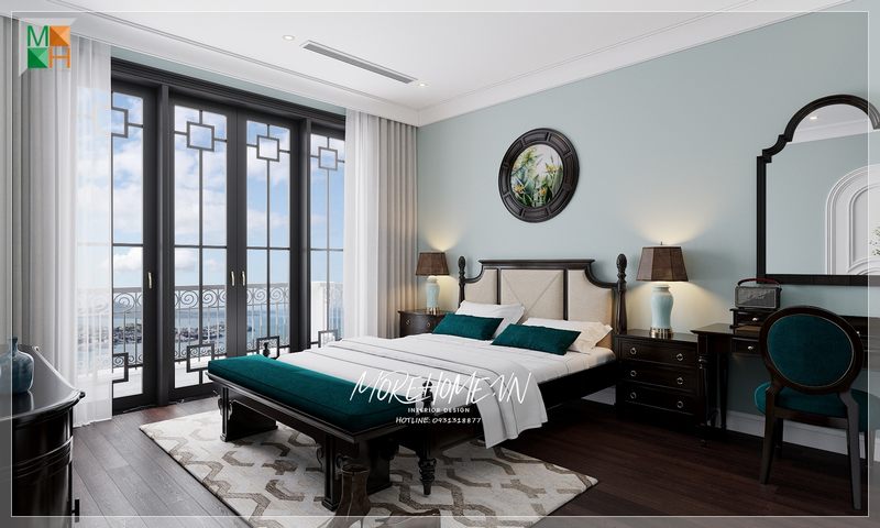 Giường ngủ sở hữu 1 vẻ ngoài đẹp tinh tế và ấn tượng mang đến những giây phút nghỉ ngơi thư giãn tiện nghi.