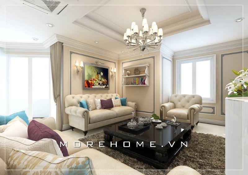 Bộ ghế sofa đẹp sang trọng mang lại cảm giác thoải mái ấn tượng khi sử dụng.